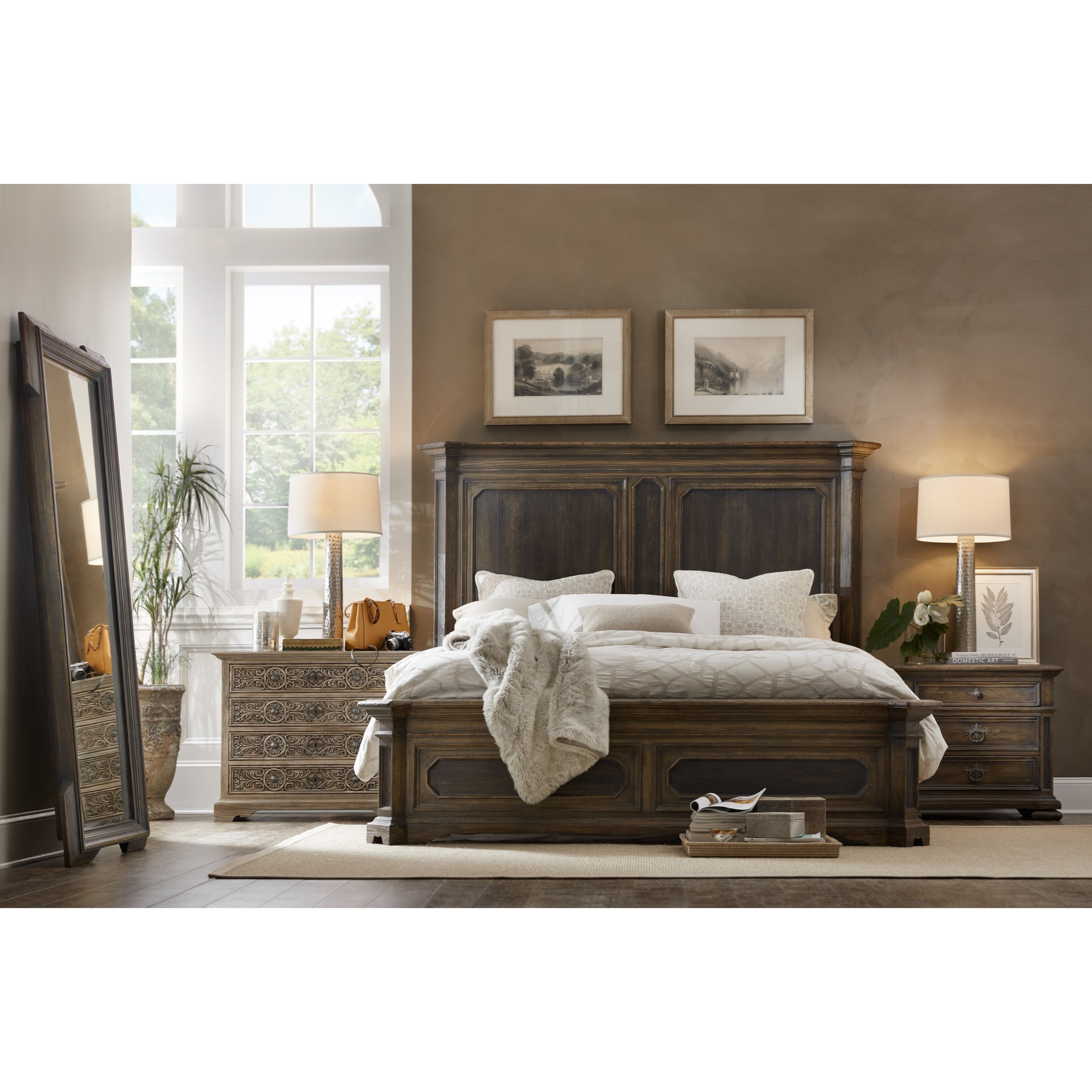 Hooker furniture king bed best sale